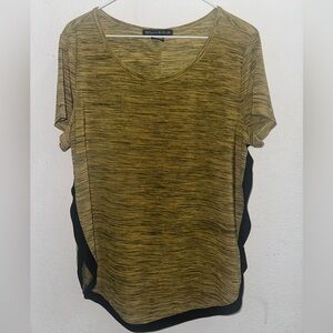 Suzie In The City Olive and Black Top